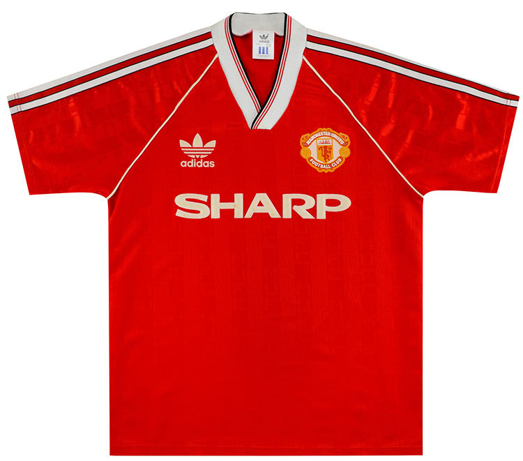 Manchester United 1988-90 Home Shirt