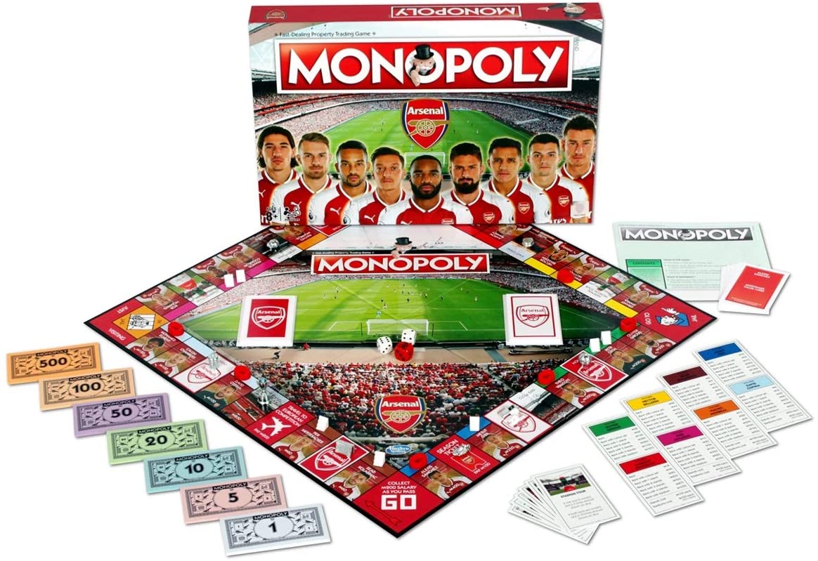 Arsenal FC Monopoly Board Game